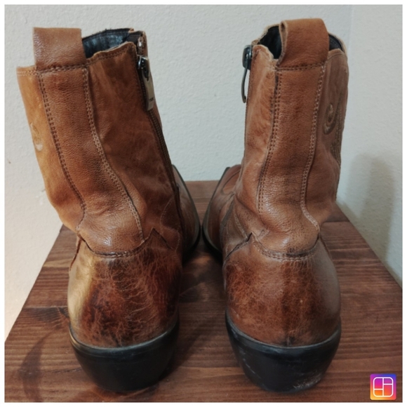 Aldo Embroidered Western Cowboy Ankle Boots Size 41 - Picture 4 of 7